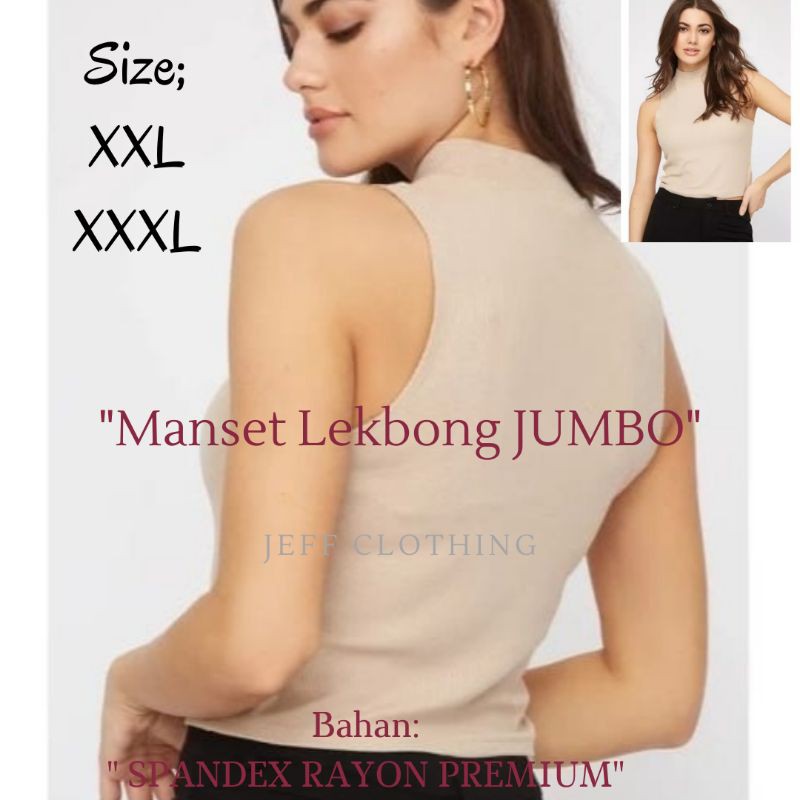 Manset Kutung Jumbo | Manset Jumbo | Manset Kaos Jumbo | Lekbong Super Jumbo | Lekbong BigSize /XXXL