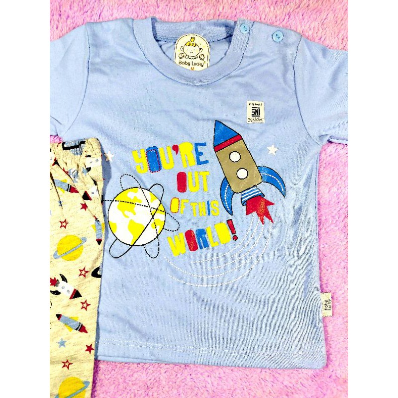 Piyama Baby Lucky  Oblong Panjang Size S,M,L