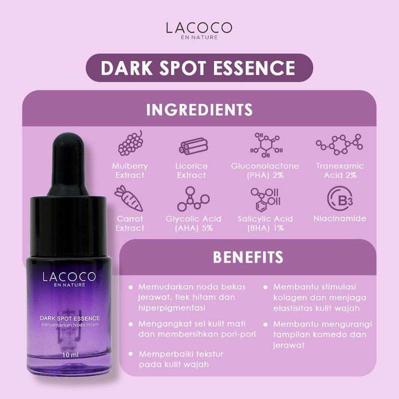 Lacoco dark spot serum