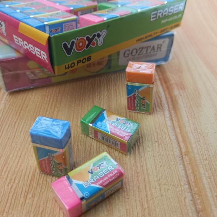 

⚡ERBA MURAH PENGHAPUS WARNA 24pcs/40pcs/steap pensil/setip/ERASER paling murah