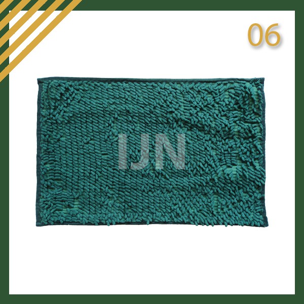IJN Keset Cendol Import Anti Selip/Slip Keset Kaki / Keset Lantai / Keset Cendol Doff Mickrofiber Berbagai Merk Harga Terjangkau