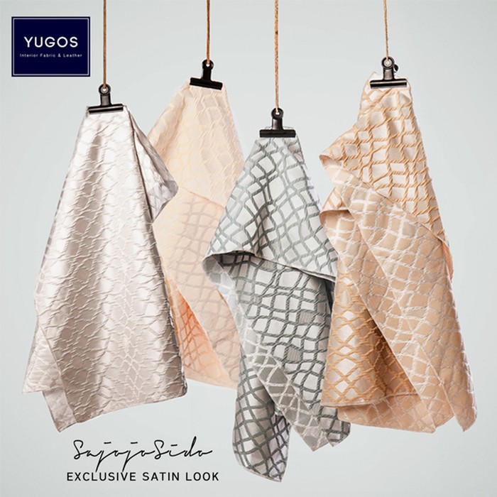 SAJOJOSIDO Kain Sofa Kursi Premium - Biru