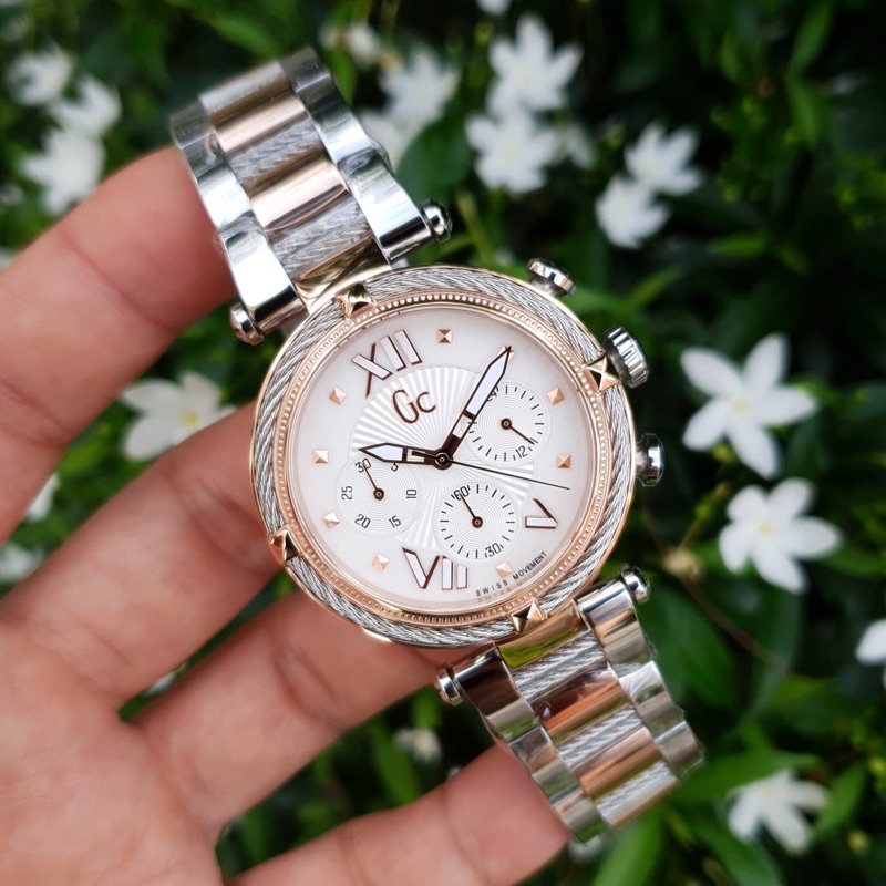 JAM TANGAN GUESS COLLECTION WANITA STRAP RANTAI ORIGINAL BM