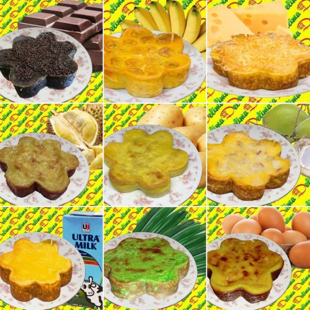 

Bingke Delima - Bingke Pontianak - Bingka Banjar - Kemojo