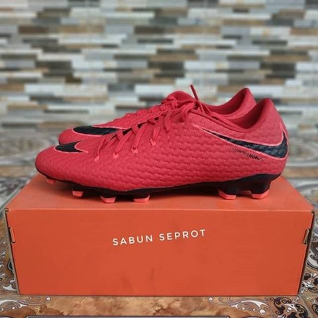Nike Hypervenom Phellon III IC Red Sepatu Futsal Original