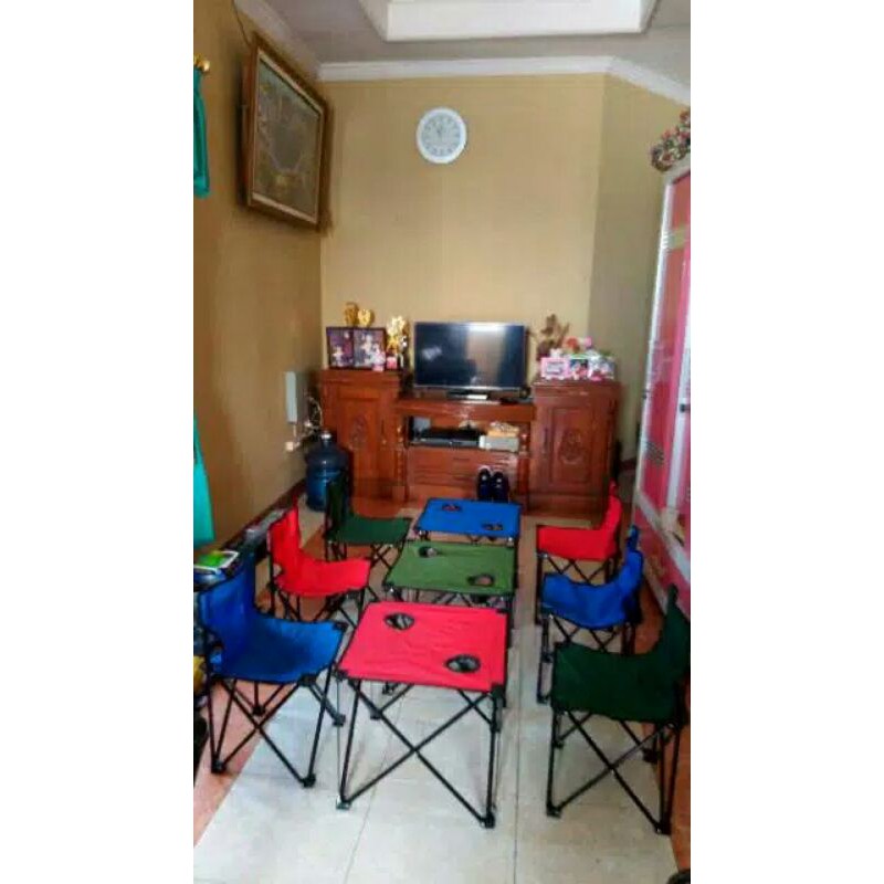 Kursi Lipat - Meja Lipat - Kursi outdoor - kursi mancing