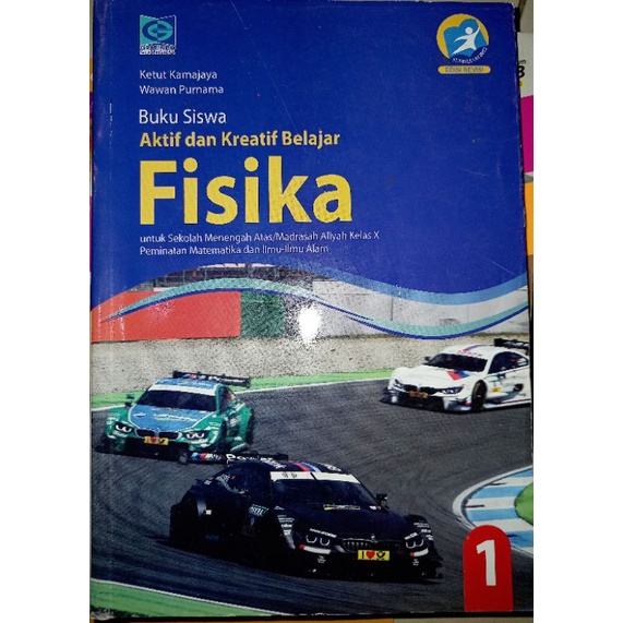 

BUKU FISIKA SISWA AKTIF DAN KREATIF BELAJAR FISIKA [BEKAS]
