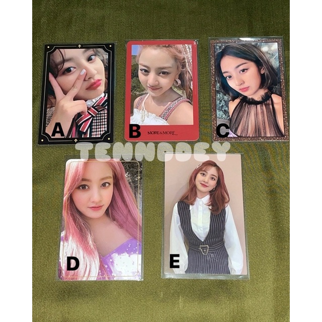 PHOTOCARD PC JIHYO TWICE THE YEAR OF YES TYOY MORE & MORE FEEL SPECIAL EYES WIDE OPEN EWO