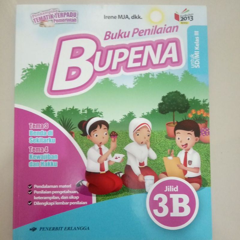 Bupena 3B kelas 3 kurikulum 2013