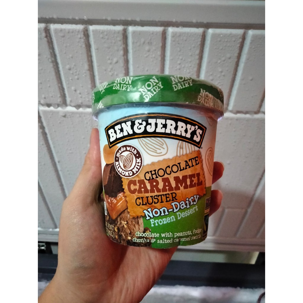 

Ben & Jerry's Chocolate Caramel Cluster NON Dairy 458ML