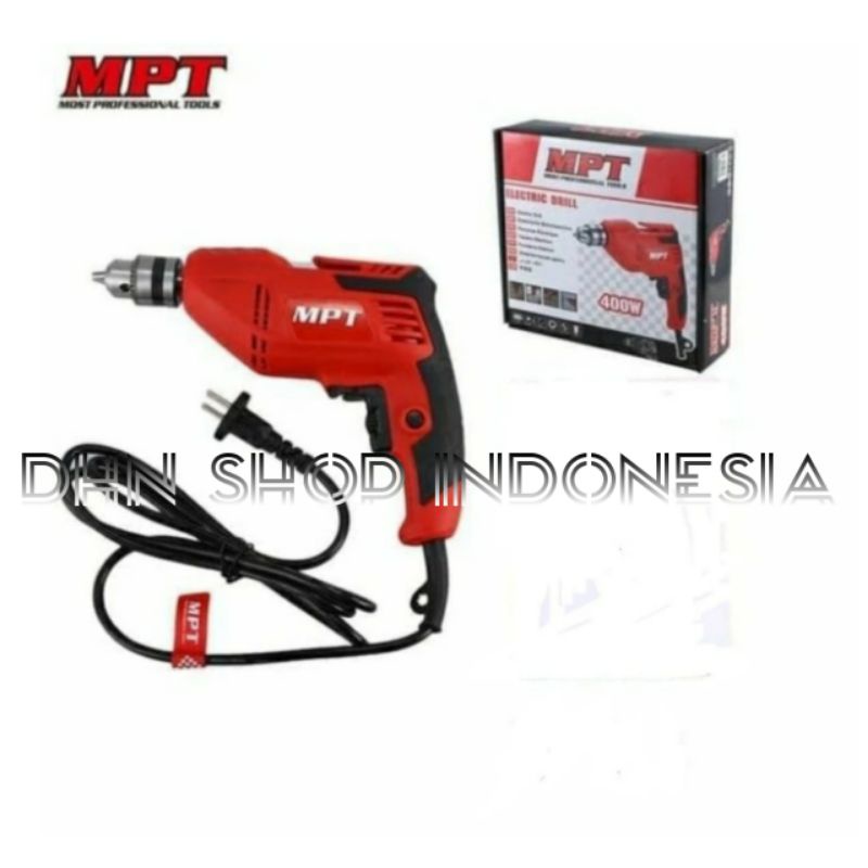 Mesin bor listrik 10mm - mesin bor elektrik type MED4006 MPT