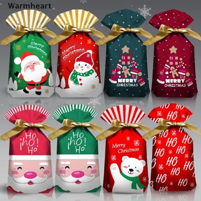 

ZEEN BESTIE WARMHEART 50PCS 2022 CHRISTMAS CANDY PACKAGING SANTA GIFT DGFXG6563