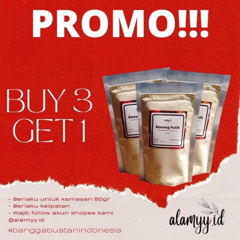 

Garlic Powder Bawang Bubuk Bawang Putih Original Bumbu Dapur Masakan Tabur
