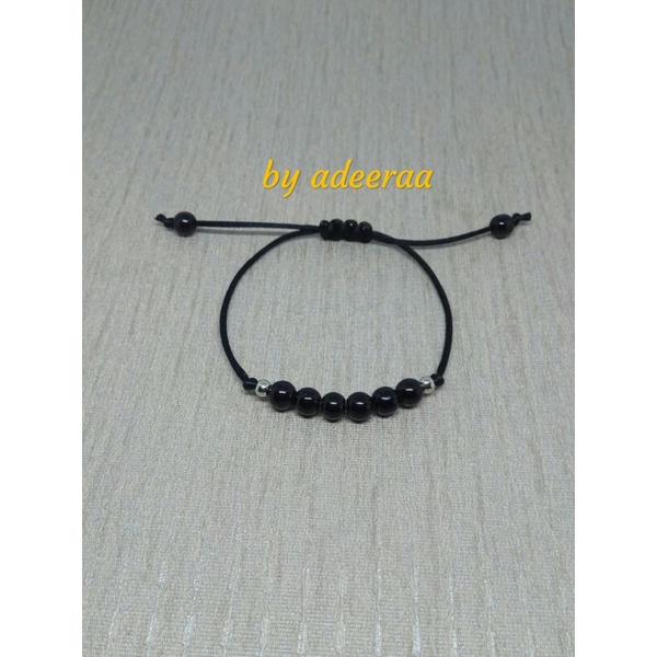gelang tali satin aesthetic/gelang tangan simple/gelang tali satin/by adeeraa