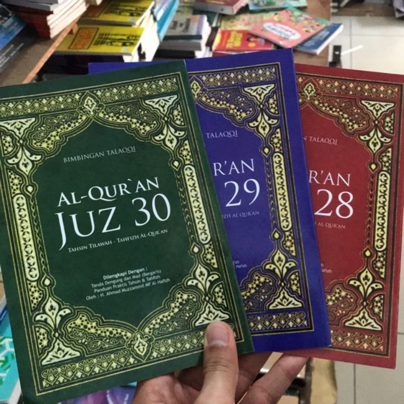 Buku Bimbingan Talaqqi Al Quran Juz 28 29 30 ORIGINAL