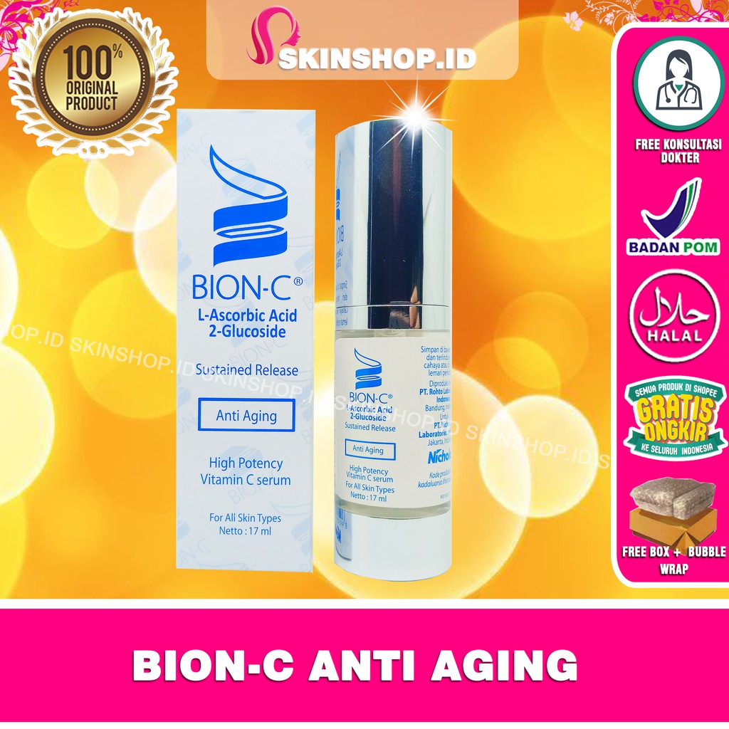 Bion C Anti Aging 15ml Original / Serum Anti Penuaaan BPOM Aman