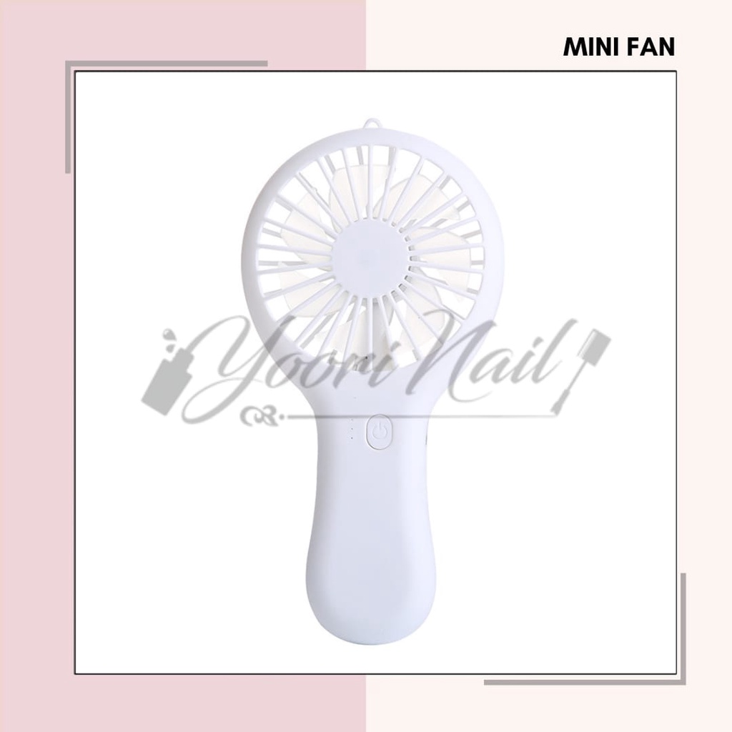 Mini Fan Portable USBWith Holder HP Kipas Angin Kecil Rechargeable