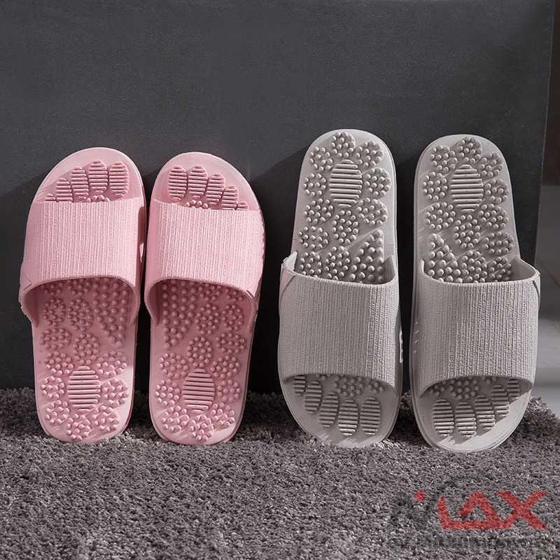 Rhodey Restee Sandal Rumah Kesehatan dengan Fitur Pijat titik Akupunktur Bahan lembut Eva Soft Sandal Rumah anti licin sendal kamar mandi Anti-Slip Slipper EVA Soft Unisex Pria wanita Sandal kesehatan Sandal pijat Akupuntur Massage Slippers Indoor