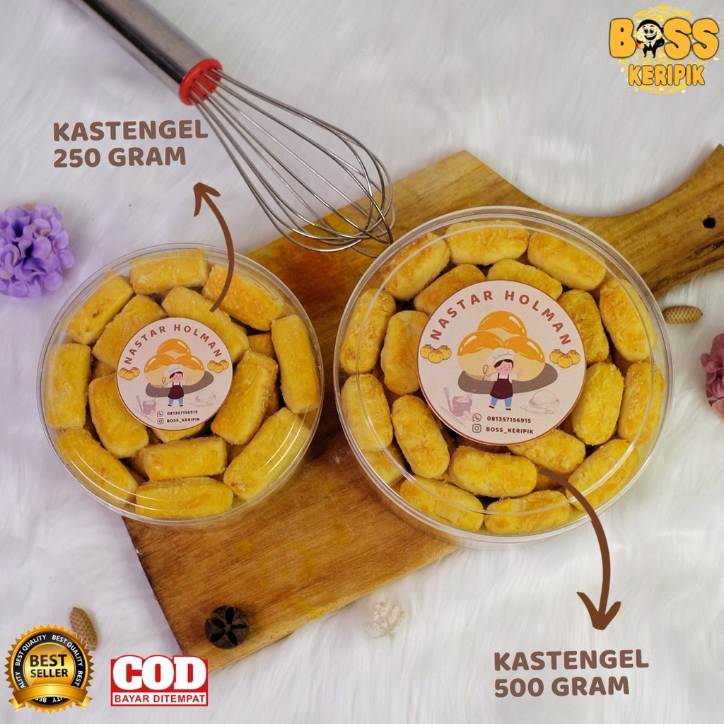 

KASTENGEL KEJU KUE KERING KEJU KRAFF KEMASAN 250GRAM DAN 500GRAM