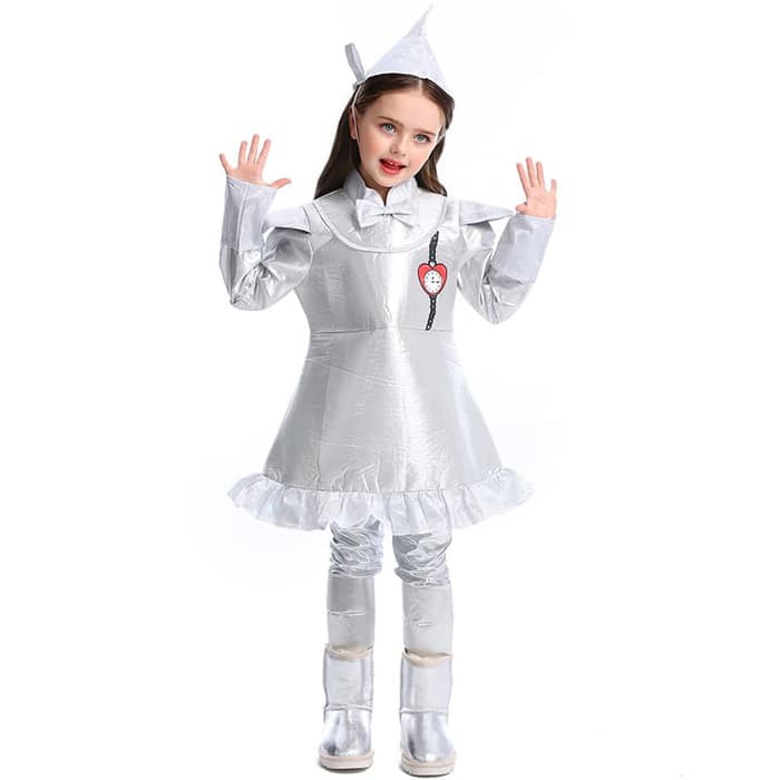 The tin man girl COSTUME the wizard of oz costume kostum orang kaleng