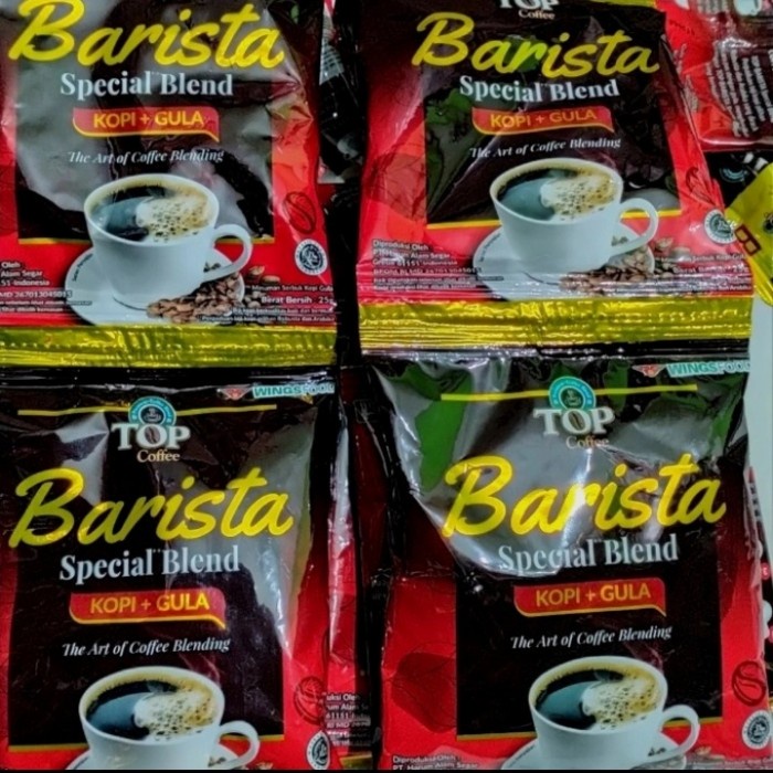 

H2J0U2J1U Top Kopi Barista Special Blend Isi 15Sachet 25Gr HyYj