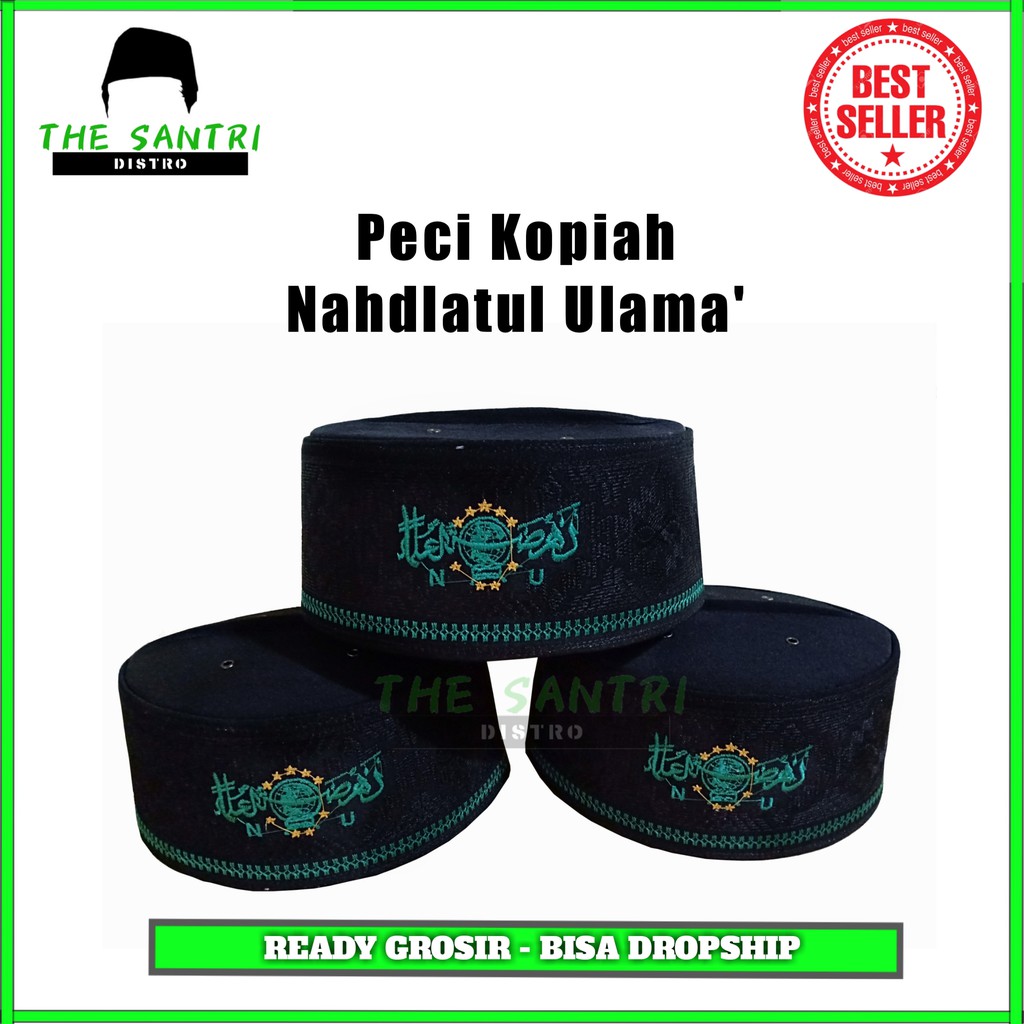 Peci Nahdlatul Ulama Murah/Kopiah Kopyah NU Nahdlatul Ulama/Peci Nahdliyin Murah