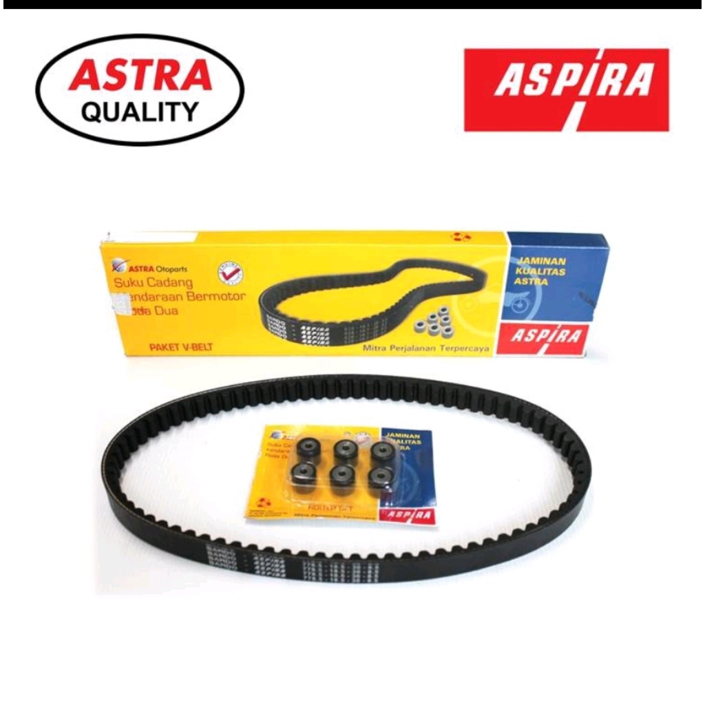 ASPIRA Paket V-Belt Fanbelt BEAT ESP BEAT POP ESP VBelt Kit