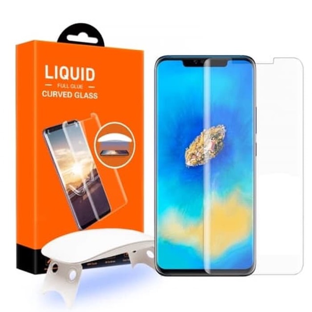 T-MAX HUAWEI MATE 20 PRO UV FULL GLUE TEMPERED GLASS SCREEN PROTECTOR