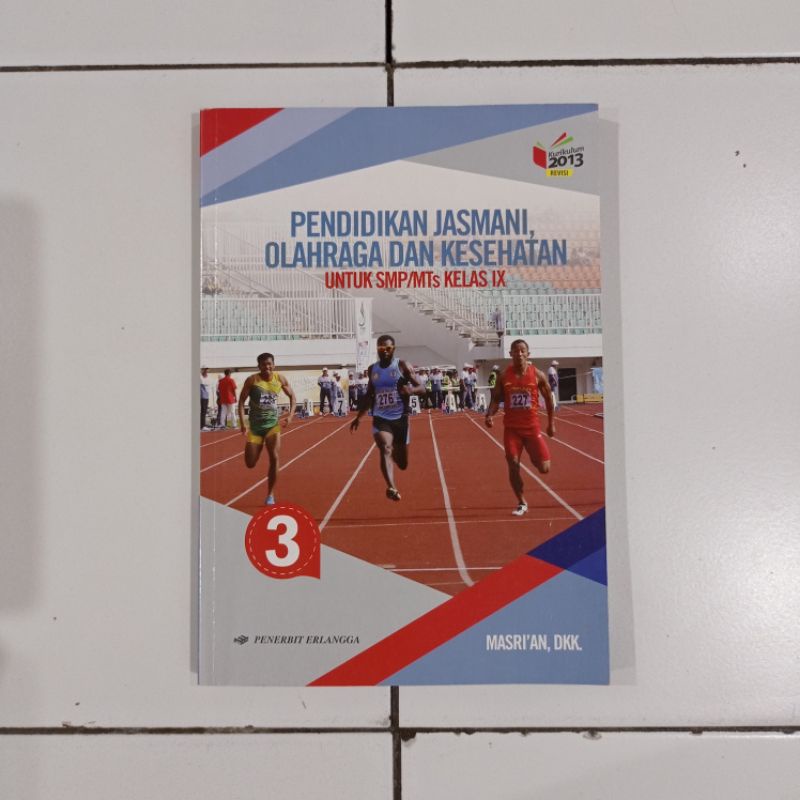 BUKU BEKAS ERLANGGA PJOK SMP KELAS 3