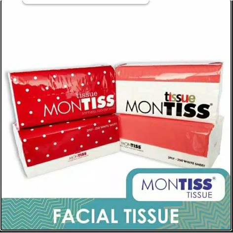 Montiss Facial Tissue 120 Sheets dan 200 Sheets