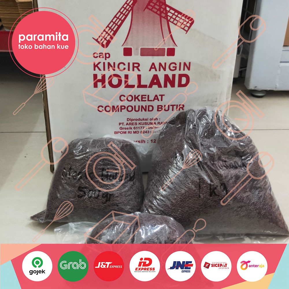 Cap Kincir Angin Holland Meses Coklat 500 gr