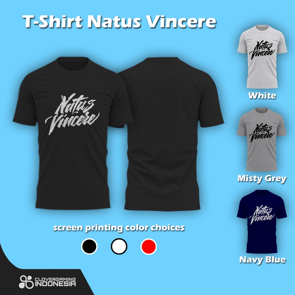 Kaos Natus Vincere Logo - Kaos Premium