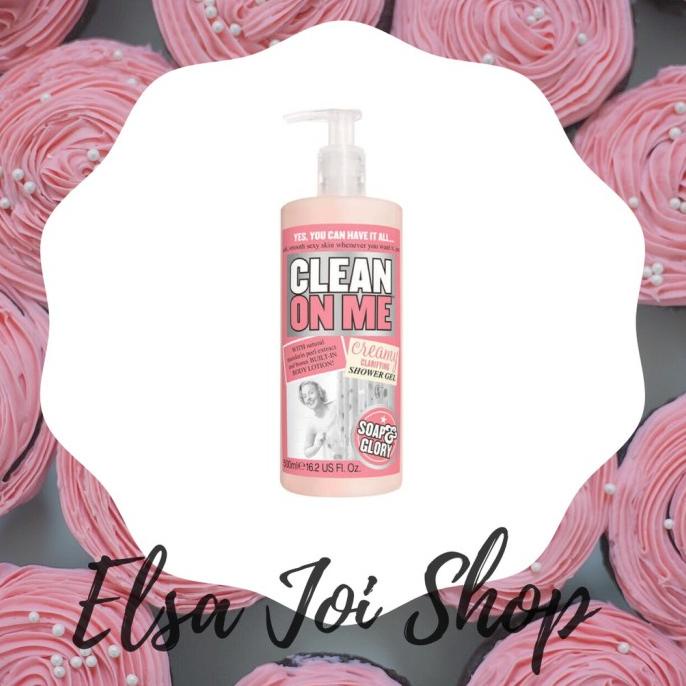 Jual Soap&Glory Clean On Me Shower Gel 500ml Shopee Indonesia