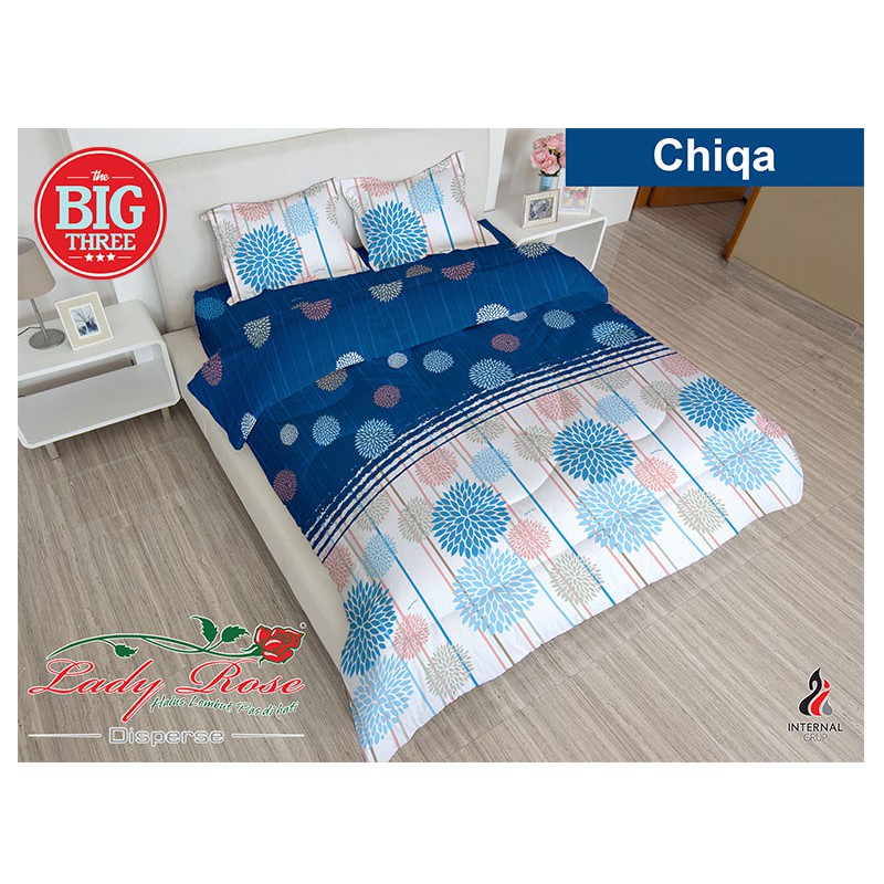 Bedcover Sprei Rumbai Lady Rose 180x200 160x200 Motif Chiqa King Size Ladyrose 180 160 Bc Shopee Indonesia