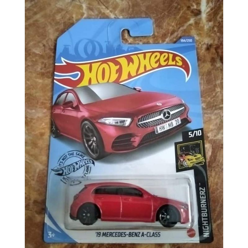 Hot Wheels 19 Mercedes Benz Mercy A Class SUV Merah Putih Biru kuning abu RED WHITE BLUE YELLOW GREY hotwheels