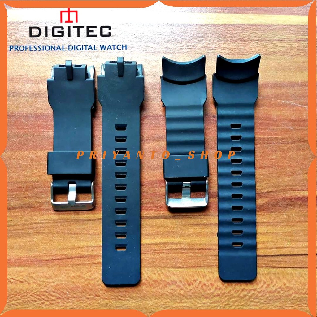 Strap Tali jam Tangan Digitec 3054 Digitec DG-3054T Oem Rubber Watch