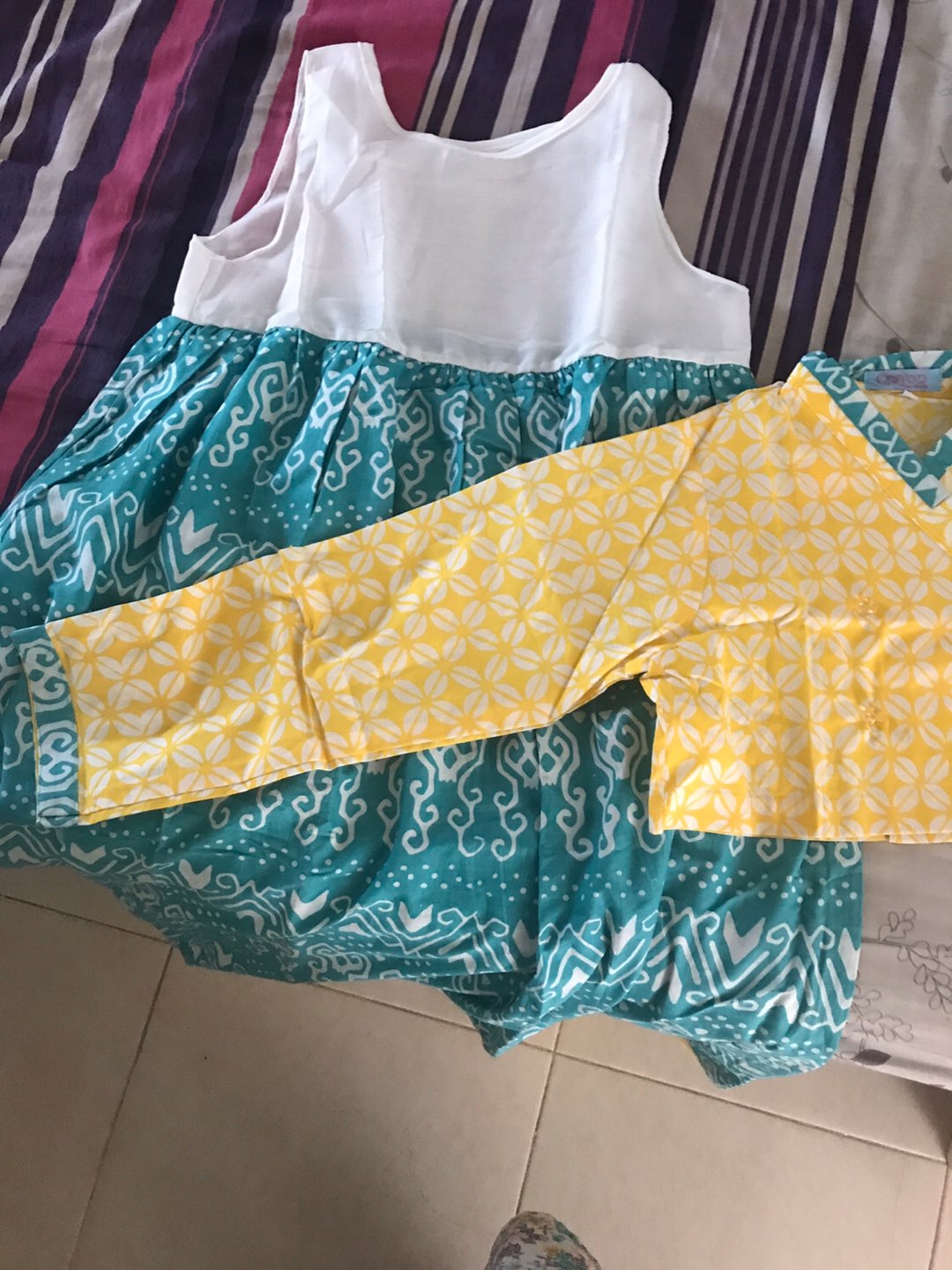 Crayon Kids Batik - Gamis Batik Anak Hk Tosca Cr-059