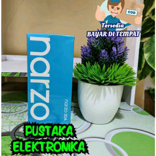 HP realme narzo 30A 4/64GB Baru Garansi Resmi [Helio G85, 6000mAH]