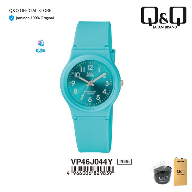 QQ QNQ Q&Q Original VP46 VP46J series Original Watch Jam Tangan Wanita Analog