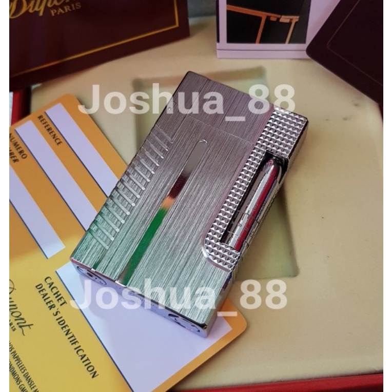 Korek Api Mewah St Dupont Paris Silver Limited Series James Bond 007