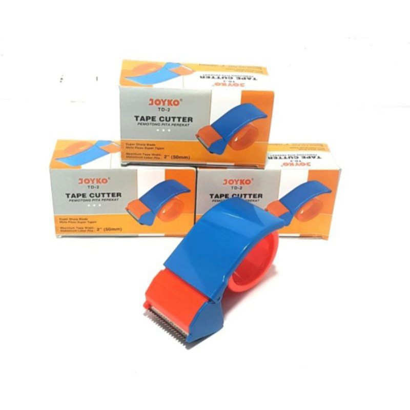 Tape Cutter Dispenser Joyko td 2 / Alat Pemotong Isolasi Lakban Joyko