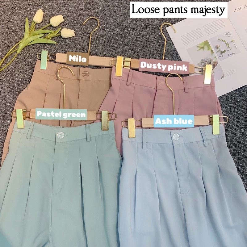 LOOSE PANTS / CELANA HIGHWEIST/ KOREAN STYLE