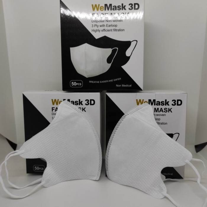 Masker Duckbill Face Mask 1 Box Isi 50pcs Duck Bill Grosir WEMASK