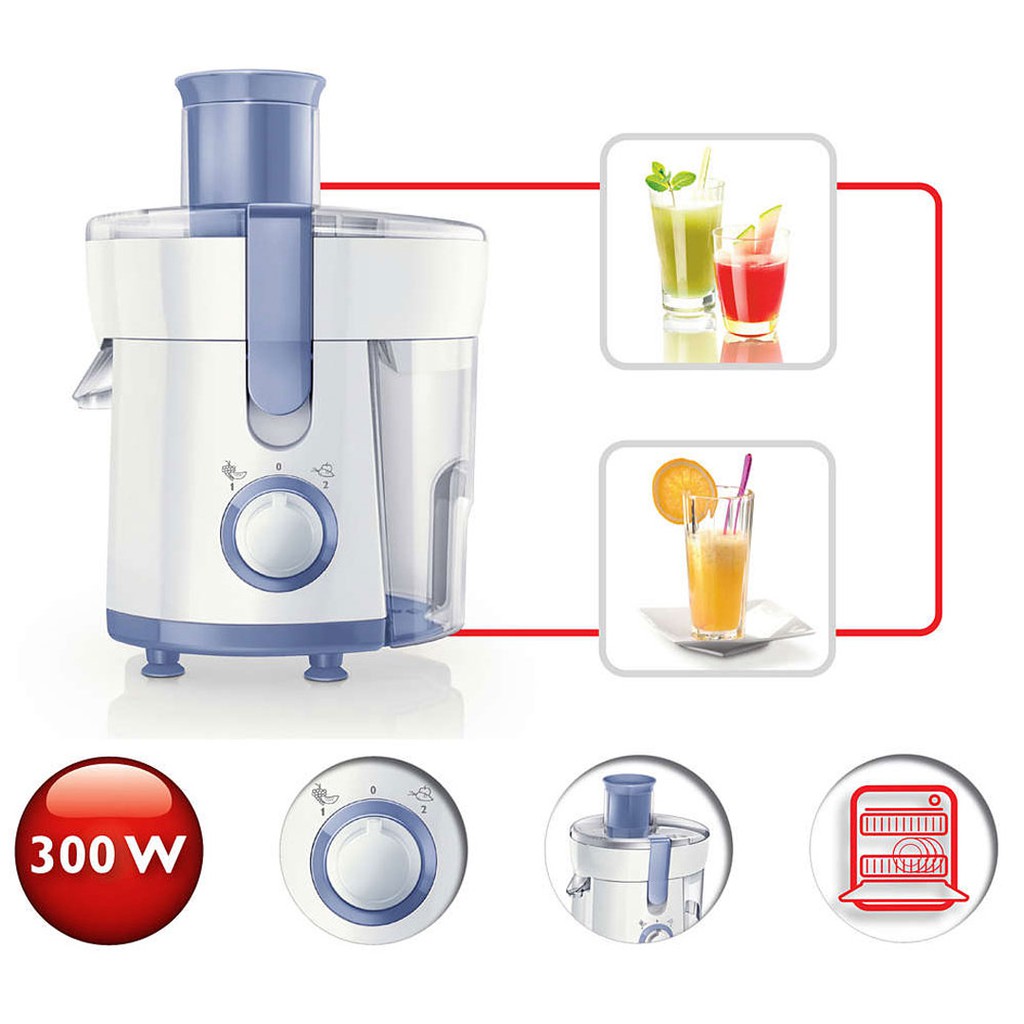 PHILIPS HR 1811/71 N / ALAT PEMBUAT JUS / JUICER 300 WATT / HR1811