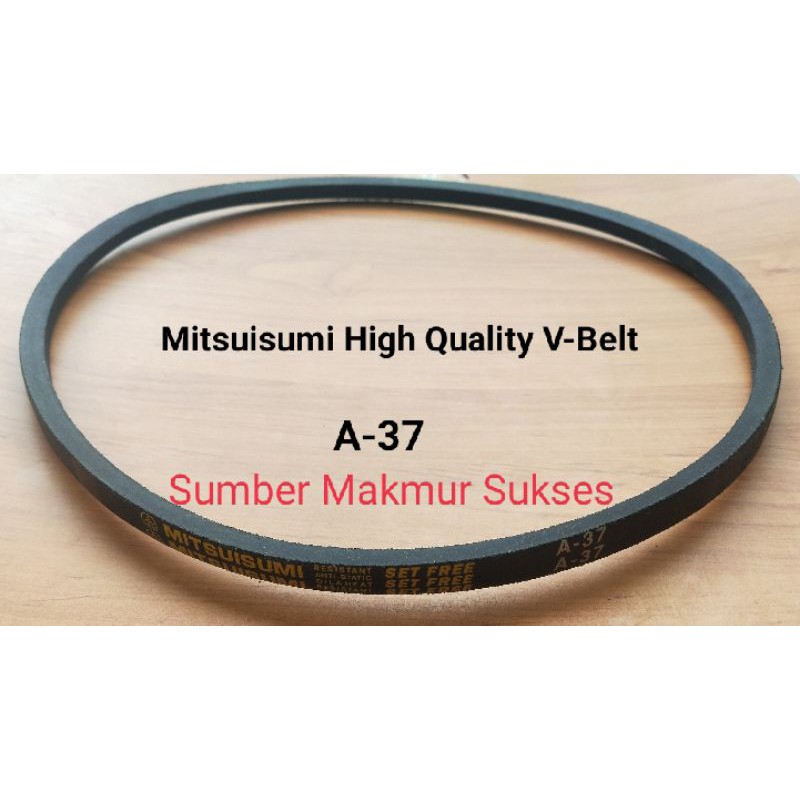 V BELT VANBELT FANBELT MESIN A37 A-37 A 37 MITSUISUMI HIGH QUALITY