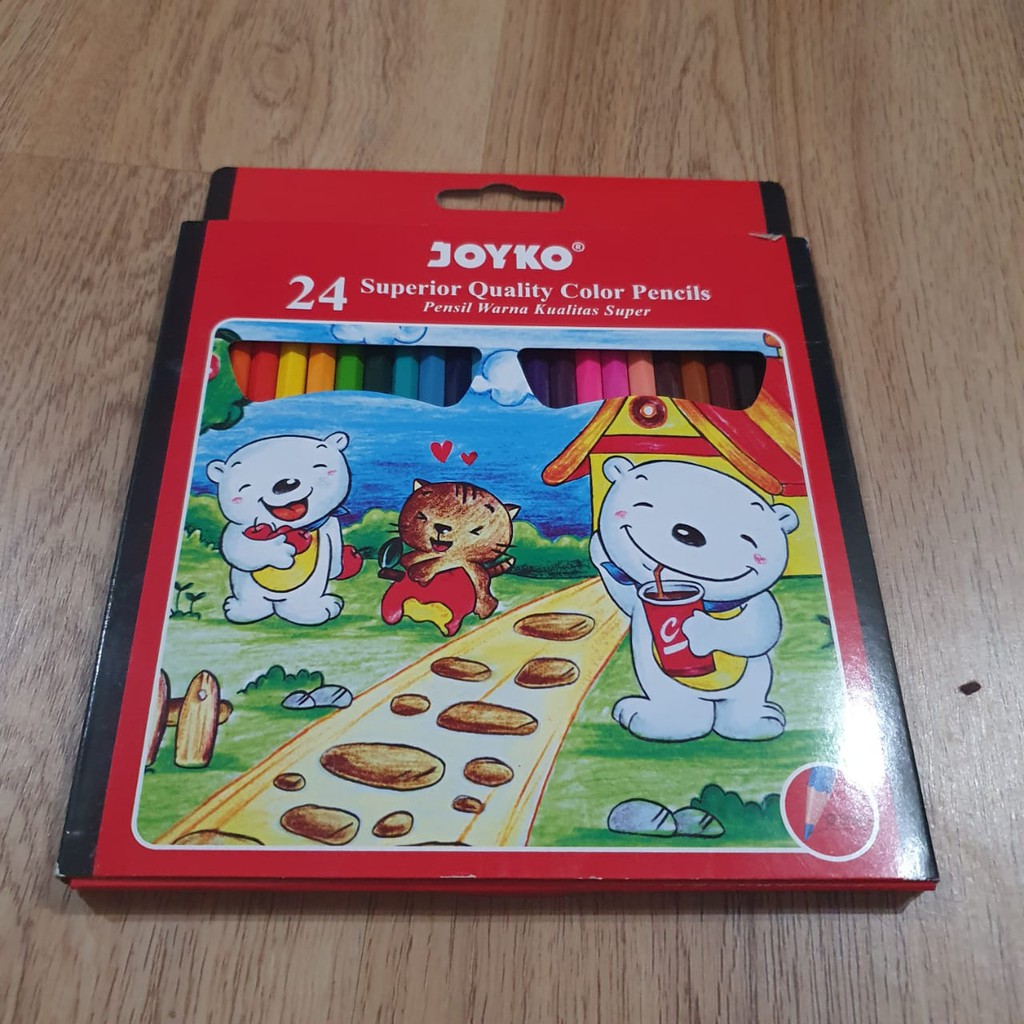 

PENSIL WARNA JOYKO PANJANG 24 WARNA JOYKO / PENSIL WARNA PANJANG 24 WARNA JOYKO
