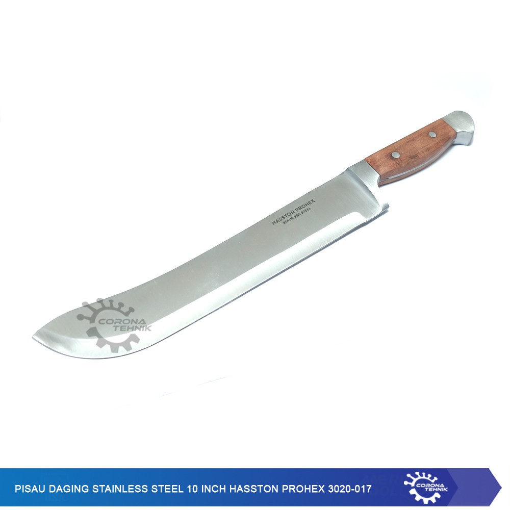 Pisau Daging Stainless Steel 10 Inch Hasston Prohex 3020-017