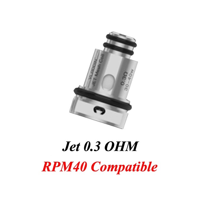 COIL VAPE POD VLADINN JET 0.3 OHM ISI 1 (SATUAN) / C0IL RPM 40 0.3 OHM