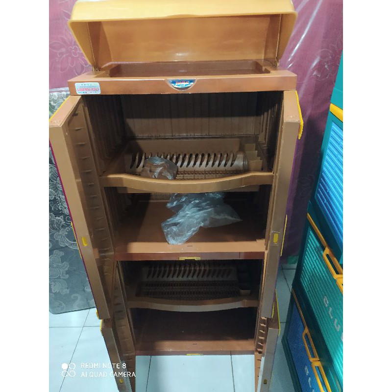 Rak Piring Plastik NAIBA ( Knock Down )