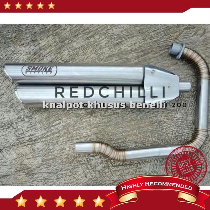 Jual Promo Knalpot Benelli Motobi 200 Efi - Knalpot Benelli Motobi 200 Evo